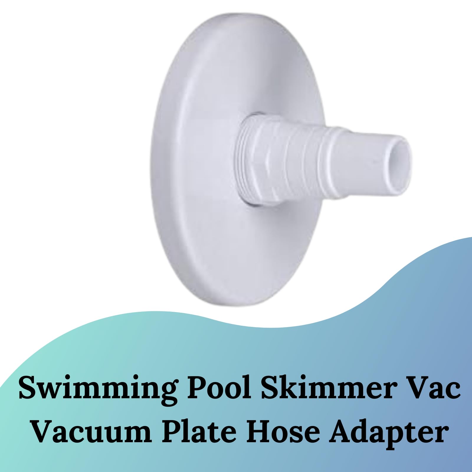 SP1090 Swimming Pool Skimmer Vacuum Hose Adapter Plate - Replacement Part for Pool Maintenance & Cleaning | Perfect for In-Ground Pool Skimmer Systems