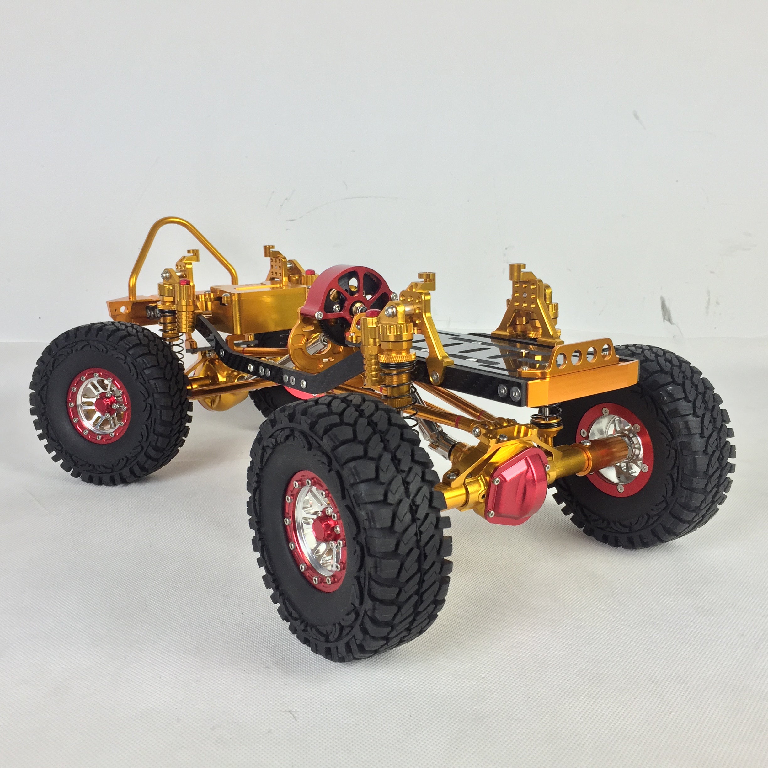 1/10 SCX10 D90 RC Rock Crawler Metal Chassis - Upgrade Kit for Electric Remote Controlled Climbing Vehicle with DIY Model Wheels & Tires | Off-Road Crawling, Trail Adventures, RC Hobbyist Projects
