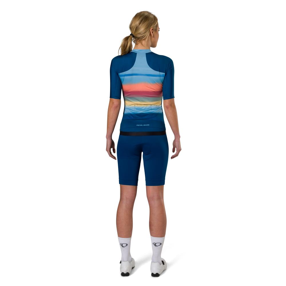 Women's PRO Cycling Jersey - High Performance Bike Shirt for Road & Mountain Biking - Breathable & Moisture Wicking for Comfortable Rides