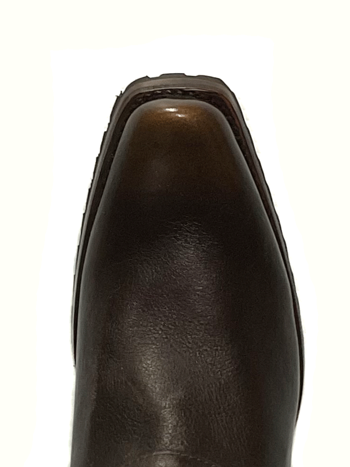 Roper Men's Plain Ole Harness Lug Boots - Brown Leather Work Boots for Cowboy, Ranch & Outdoor Activities - Durable Comfort for Riding, Hiking & Farming