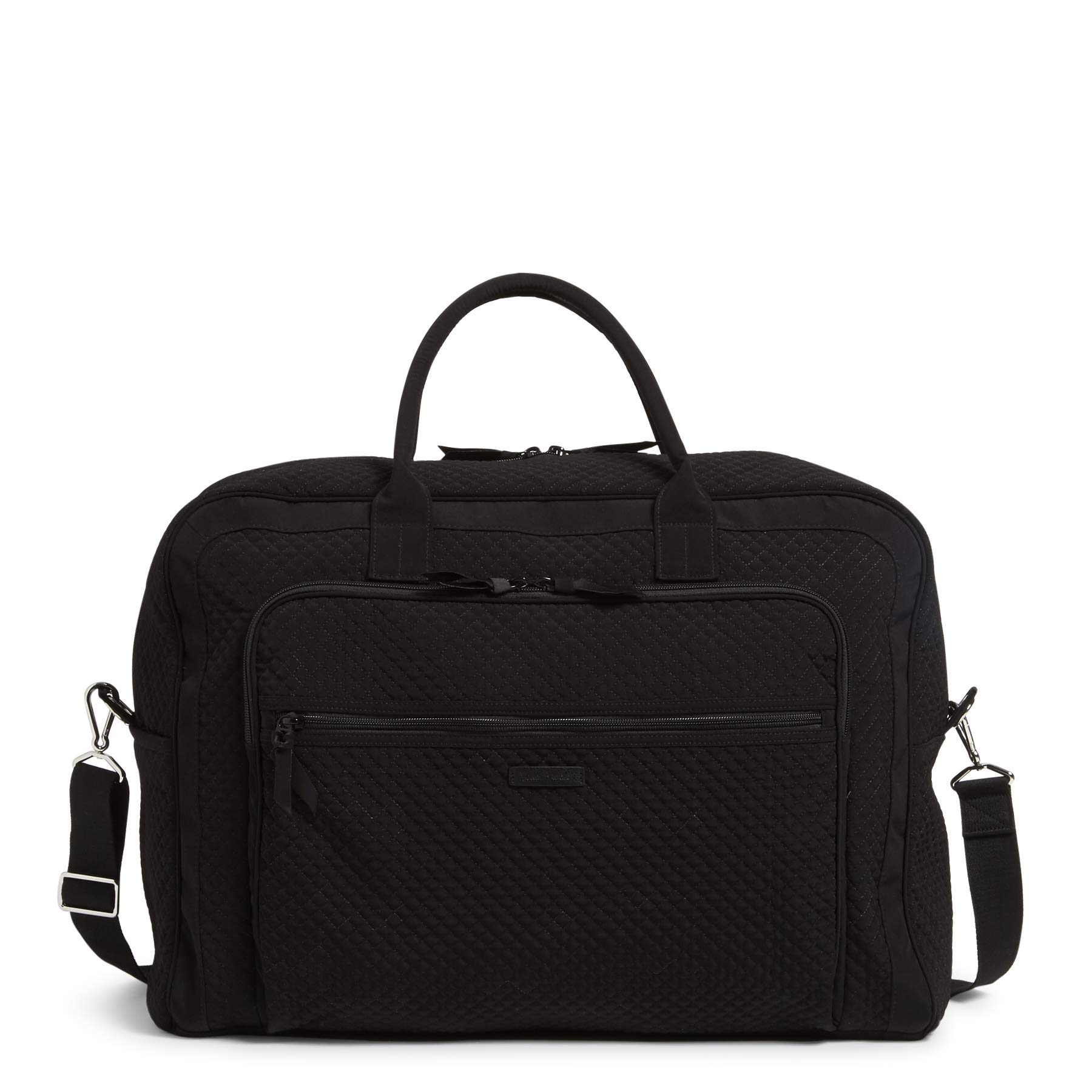 Vera Bradley Women's Polyester Grand Weekender Travel Bag - Spacious Carry-On Luggage for Weekend Getaways, Business Trips & Gym Essentials | Lightweight & Durable Overnight Bag with Multiple Pockets