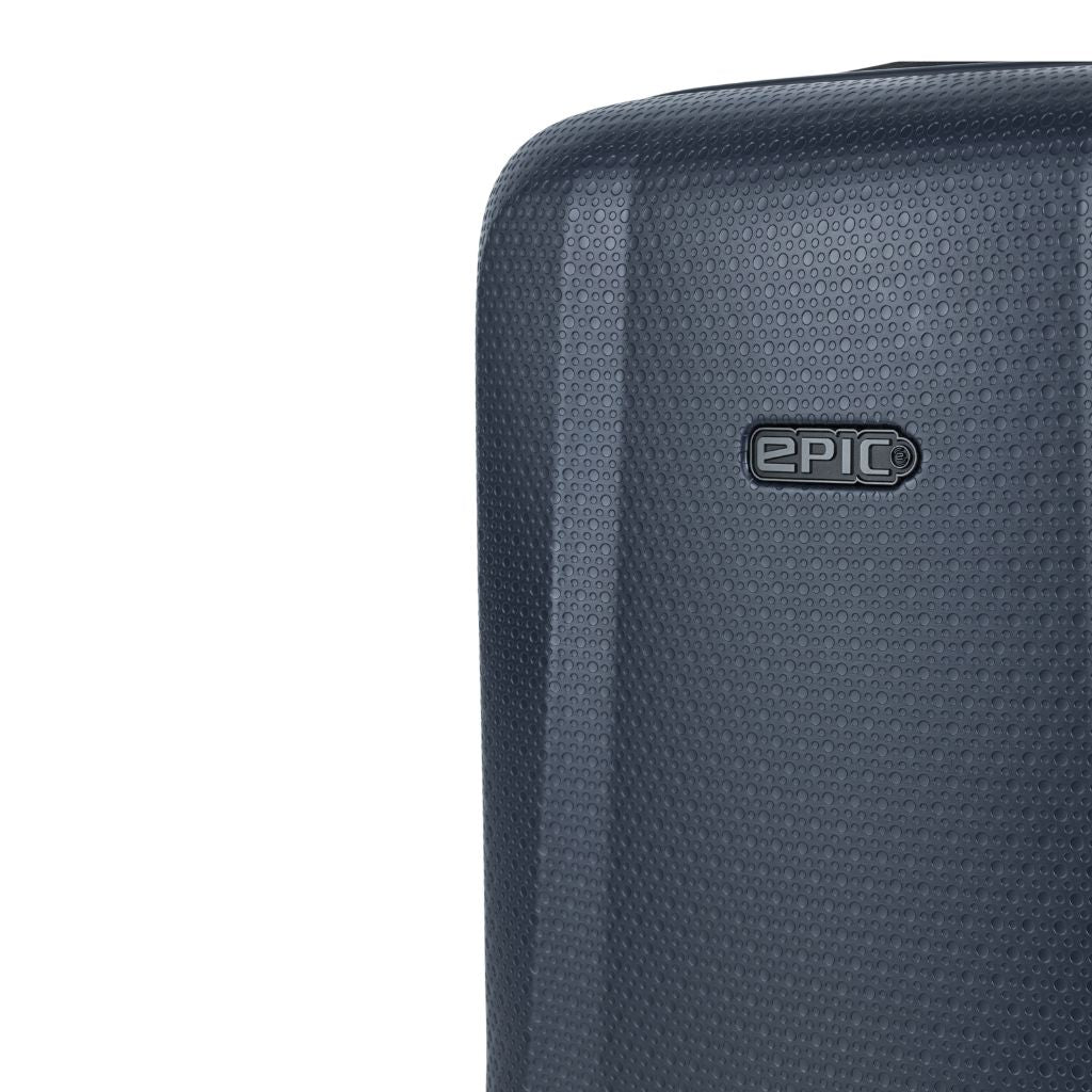 Epic GTO 5.0 55cm Lightweight Carry-On Luggage Suitcase - Midnight Blue | Perfect for Air Travel, Business Trips & Weekend Getaways