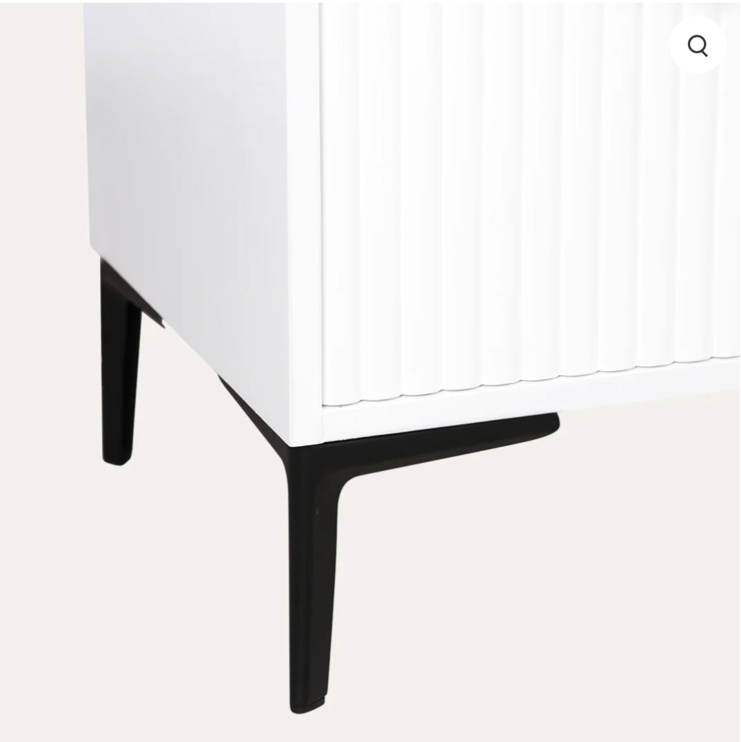 Nouveau Tambour Styling Station - Professional Hair Styling Vanity with Mirror & Storage for Salon, Home, and Travel Use