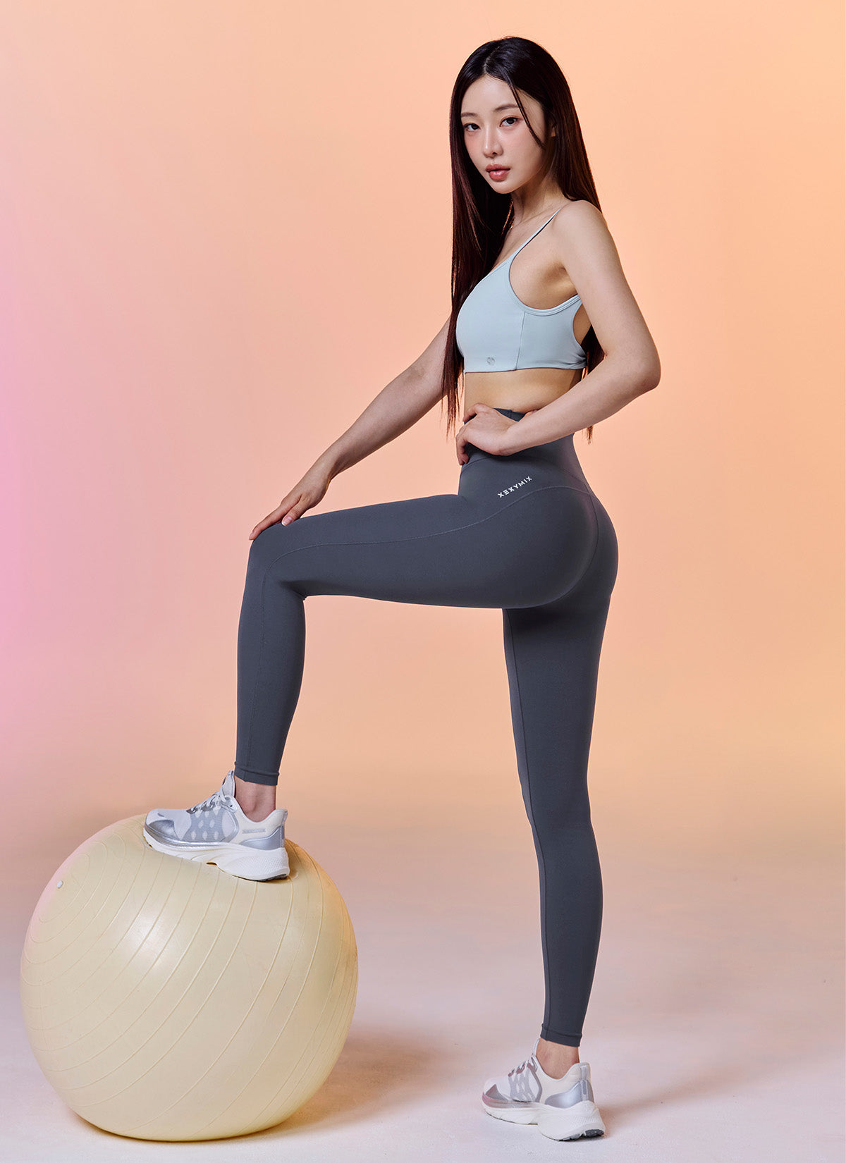 Fit Revolution High-Waisted Yoga Leggings for Women - Twinkle Navy - Comfortable & Stretchy Workout Pants for Running, Gym & Lounge