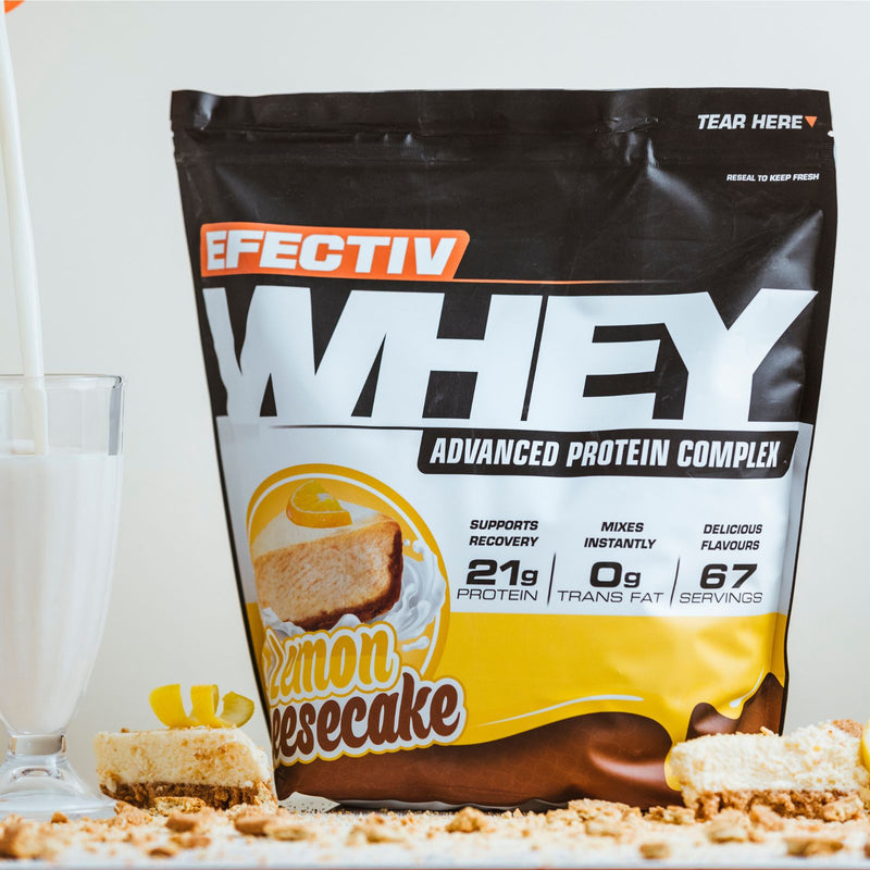 Efectiv Nutrition Whey Protein Powder 2kg (4.4 lbs) - Premium Muscle Recovery & Growth Supplement for Athletes & Fitness Enthusiasts | Post-Workout, Meal Replacement & Healthy Lifestyle Support