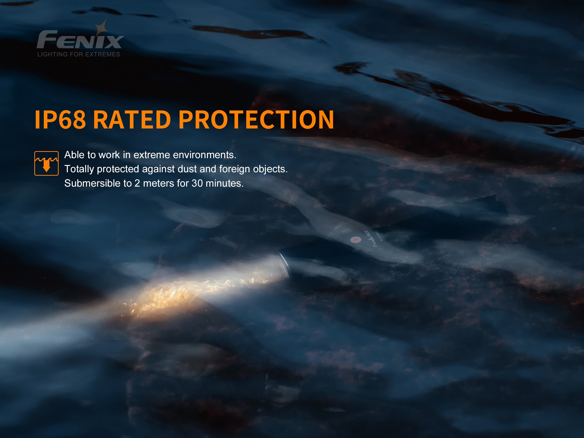 Fenix TK30 Ultra Bright White Laser LED Flashlight - 2000 Lumens, Long Range Beam, Rechargeable - Perfect for Camping, Hiking, and Outdoor Adventures
