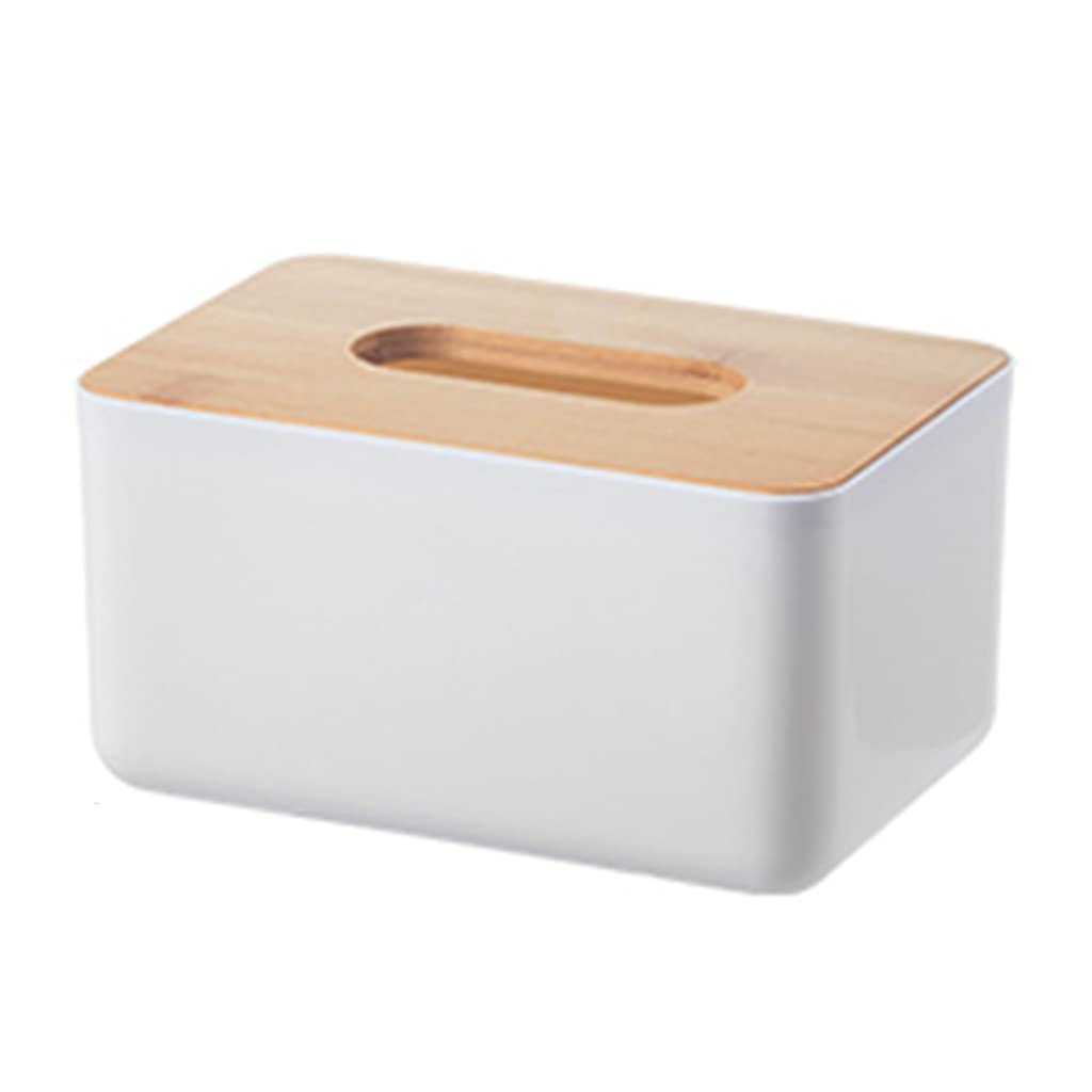 Desktop Tissue Box Holder - Pumping Paper Towel Dispenser for Home, Office & Restaurant | Creative & Simple Napkin Storage Tube for Living Room, Coffee Table & Remote Control Organization