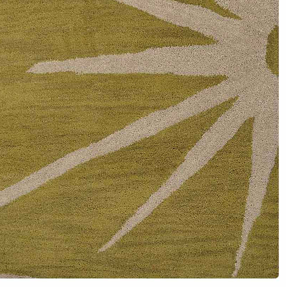Impatiens Hand Tufted Rug - Soft Floral Area Rug for Living Room, Bedroom & Nursery - Non-Slip Home Decor Carpet