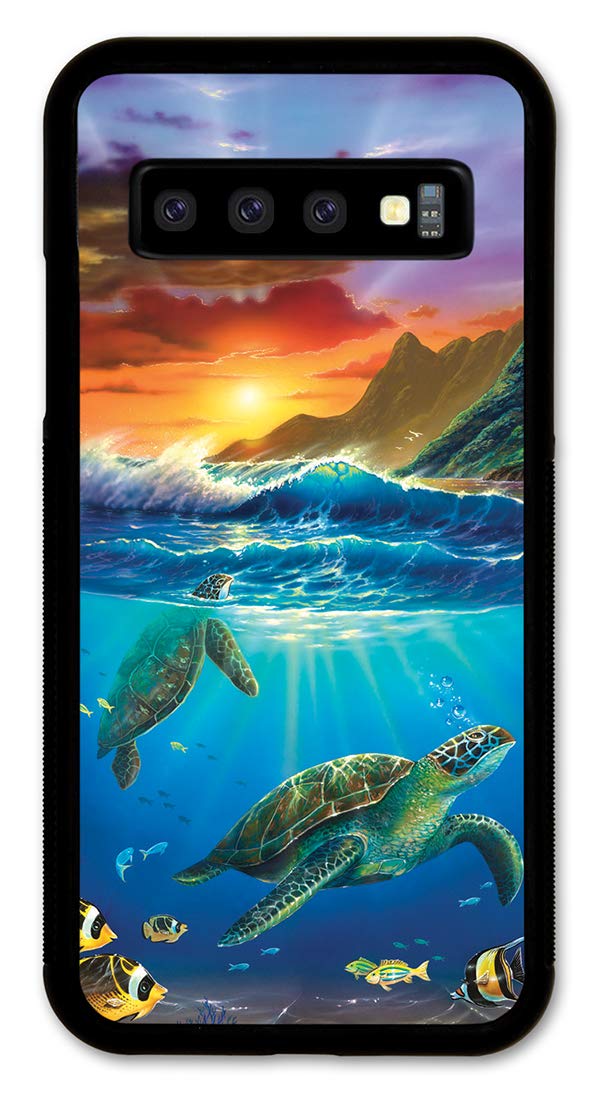 Slim Fit Samsung Galaxy S10+ Phone Case - Premium Protective Cover with Sea Turtle Design - Perfect for Everyday Use, Travel & Outdoor Activities