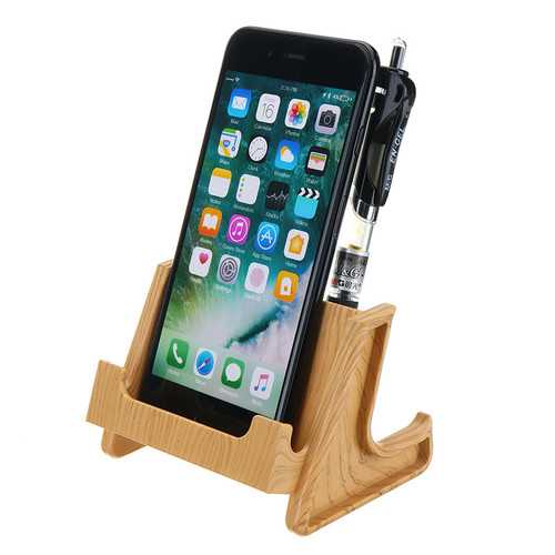 Bakeey Anti-Slip Charging Pen Stand & Phone Holder for iPhone, Xiaomi - Perfect for Office Desk, Home Study, and Workspace Organization