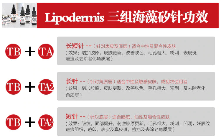 Lipodermis Seaweed Whitening Si Tox Peels - Peel & Rejuvenation Treatment for 26 Years (TA/TA2/TA3) | Professional Skin Brightening & Anti-Aging Solution for Spa & Home Use