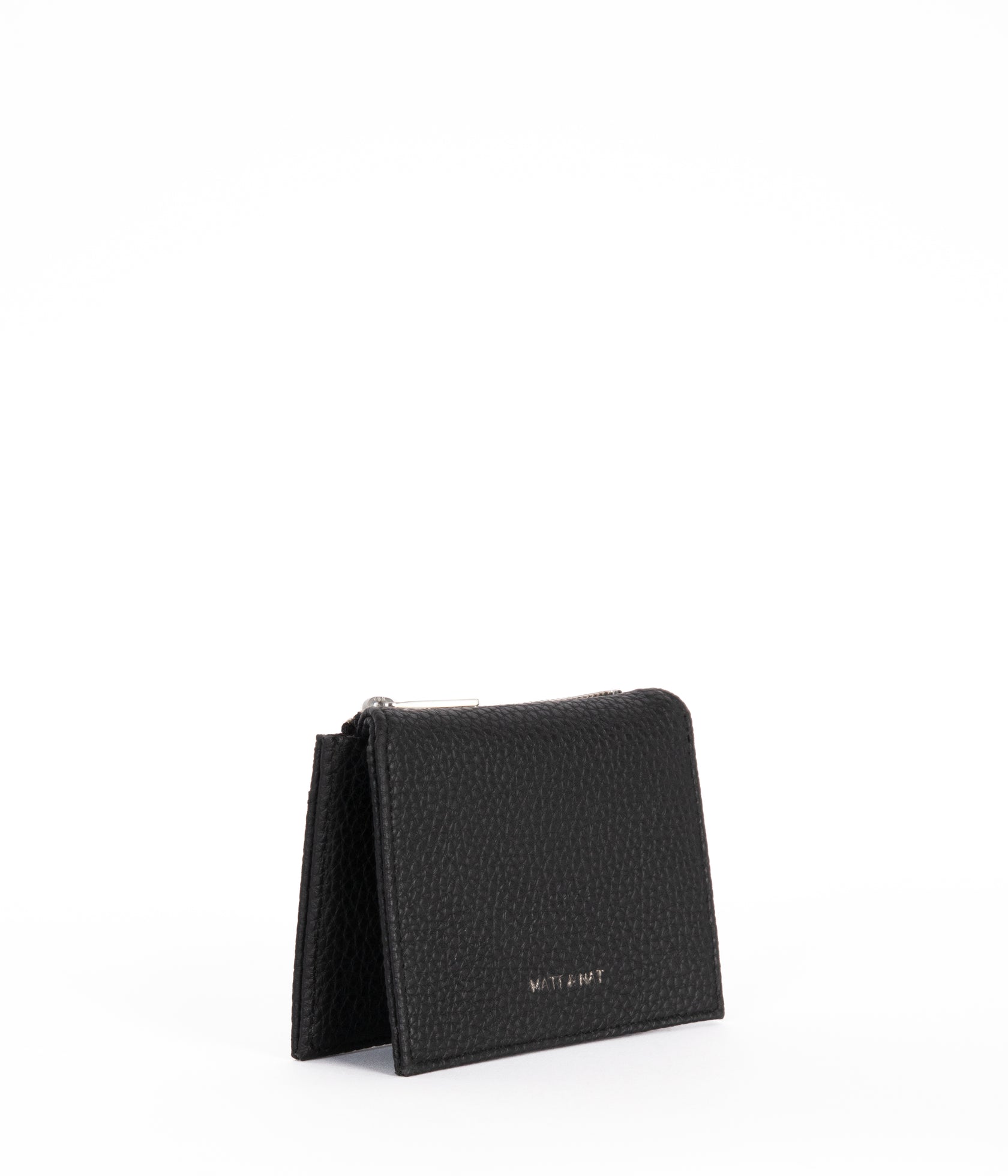 Matt & Nat Hays Bifold Wallet - Vegan Leather Men's Wallet with RFID Protection, Multiple Card Slots & Cash Pocket - Perfect for Everyday Use, Travel & Business (Black)