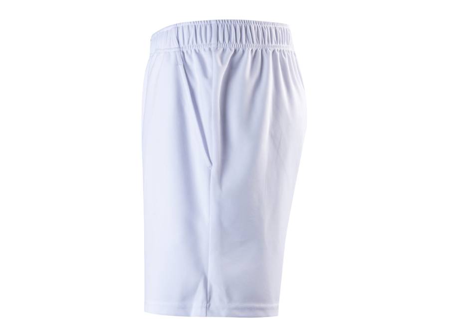 Victor R 20201A Men's Athletic Running Shorts - Breathable Quick-Dry Workout Shorts for Gym & Jogging [White] - Perfect for Running, Training & Outdoor Sports