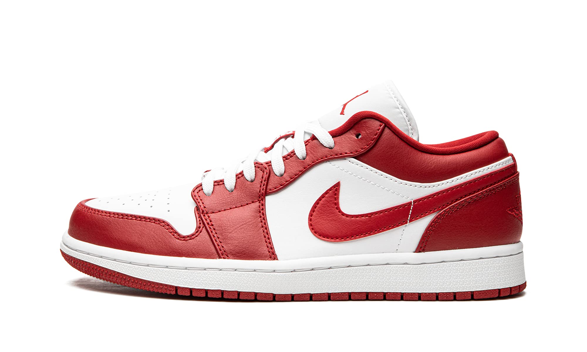 Jordan Men's Air 1 Low Gym Red Sneakers 553558-611 - Casual & Basketball Shoes for Streetwear & Sports