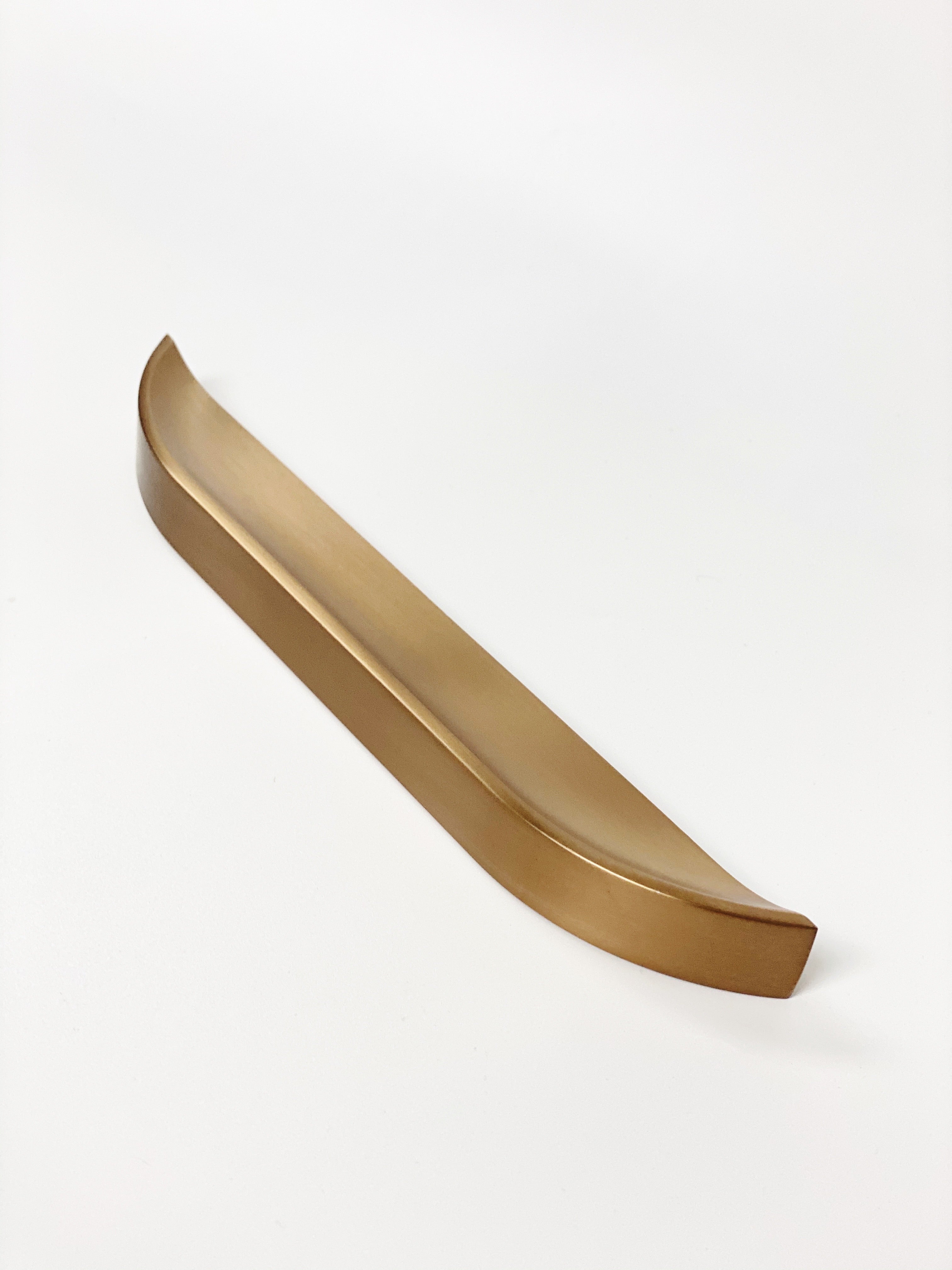 Mondrian Champagne Bronze Drawer Pulls - Elegant Cabinet Hardware for Kitchen & Bathroom - Modern Handle for Dressers, Cabinets, and Furniture (Set of 10) - Perfect for Home Renovation & DIY Projects