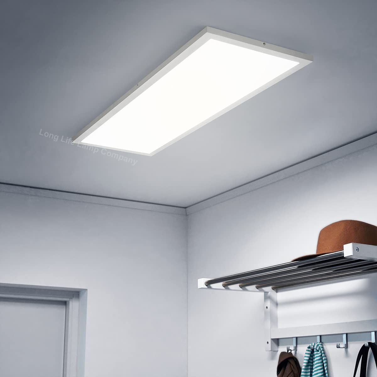 36W LED Panel Ceiling Light 300x600mm Cool White 6500K Surface Mount with Driver - Perfect for Office, Classroom, and Commercial Spaces