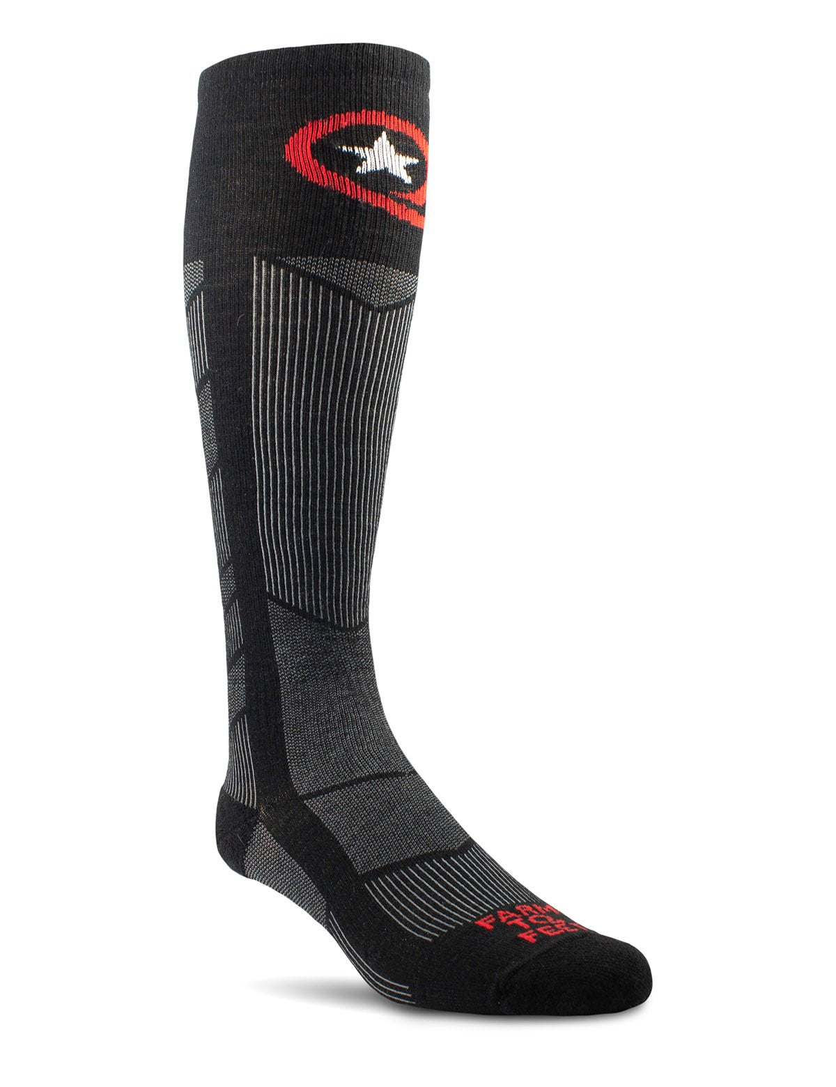 Wilson Snow No Cushion Crew Socks - Moisture Wicking Athletic Socks for Men & Women - Perfect for Running, Hiking & Winter Sports