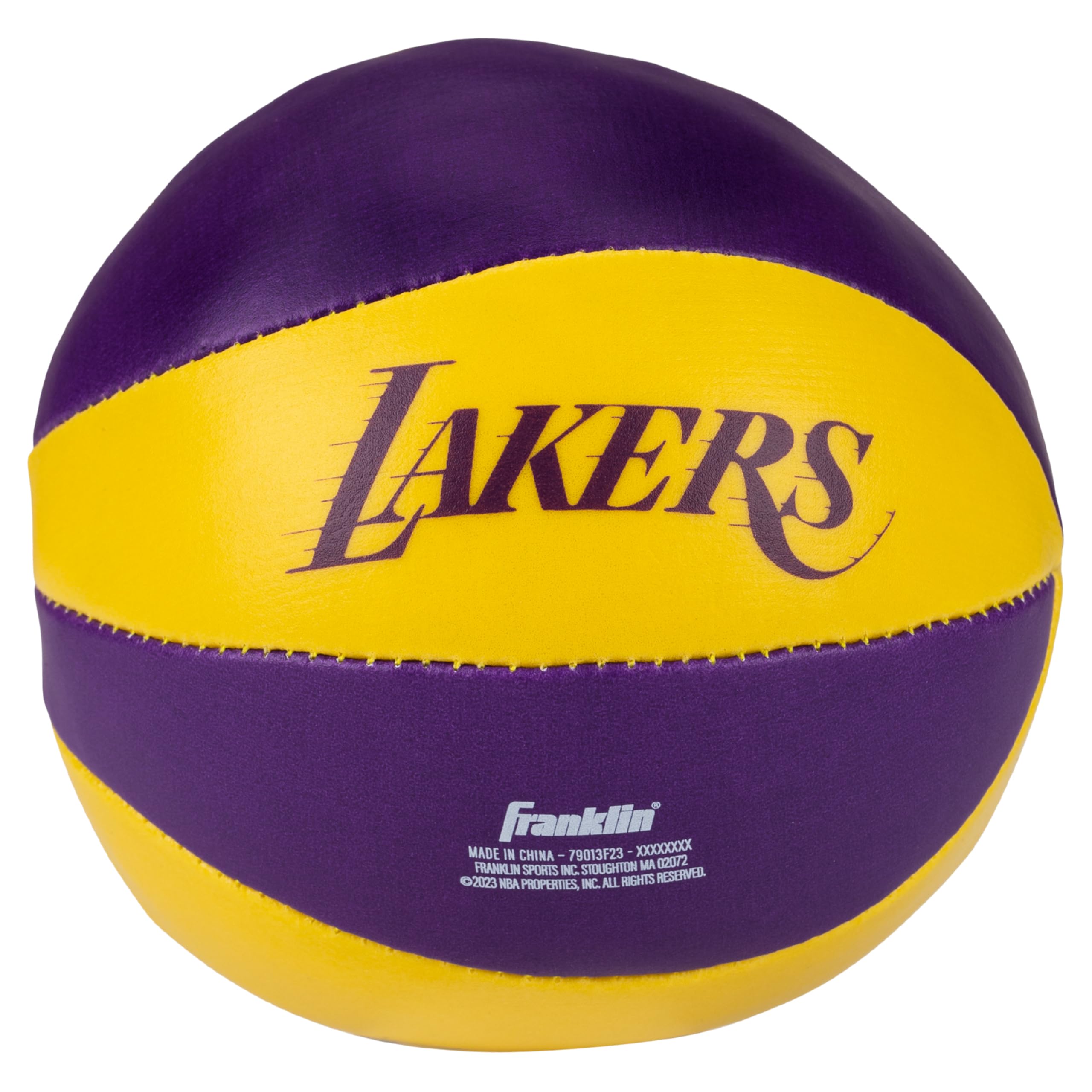 Franklin Sports NBA Mini Basketballs - 2 Pack Soft Toy Balls for Kids Indoor Play & Door Hoops