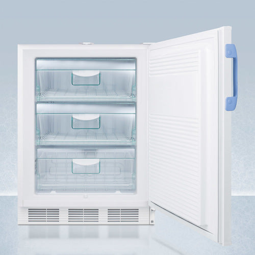 Accucold 24-Inch Wide ADA Compliant Built-In All Freezer - VT65MLBIMED2ADA | Perfect for Restaurants, Medical Facilities & ADA-Compliant Commercial Spaces