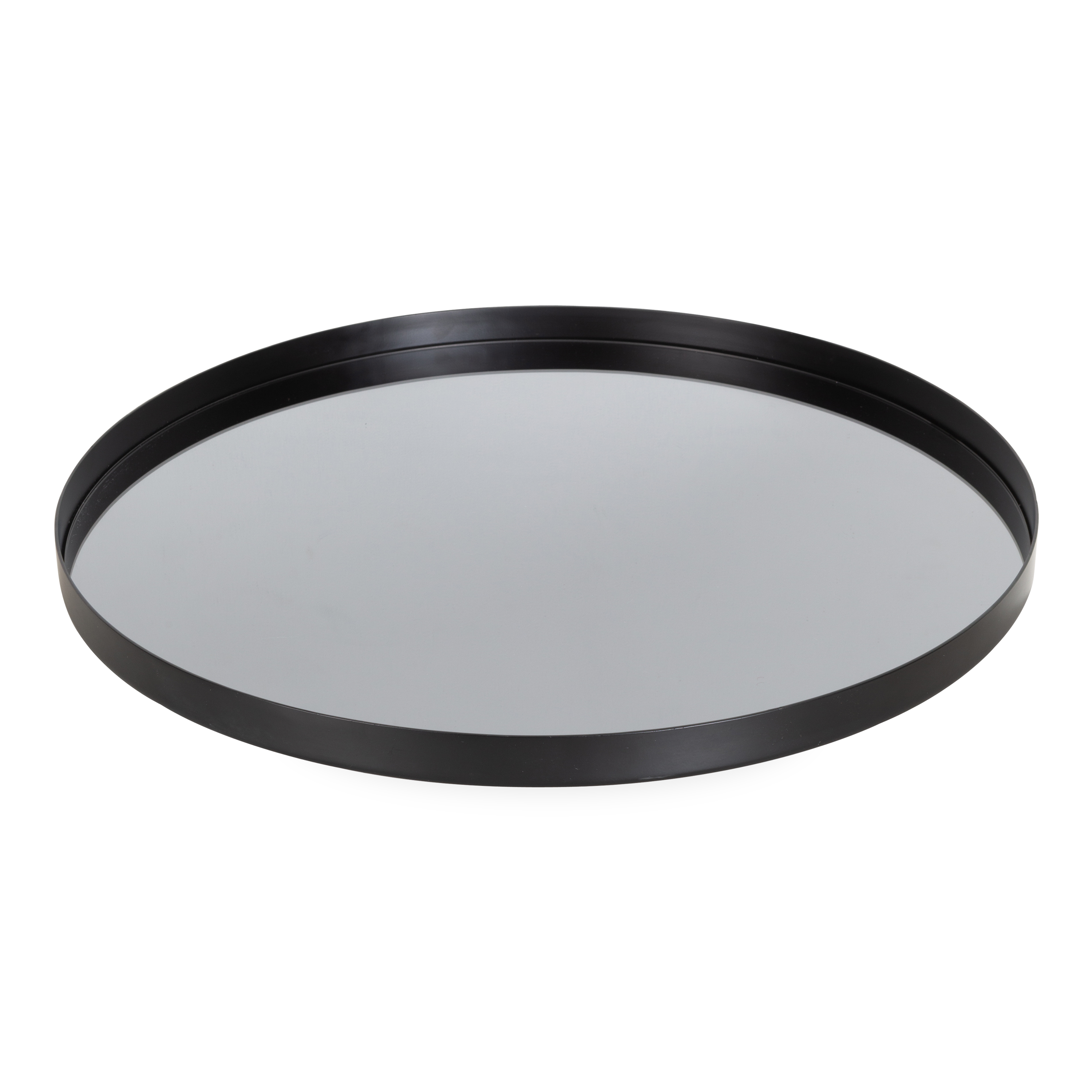 Round Mirror Tray - Decorative Reflective Serving Tray for Vanity, Jewelry & Home Decor - Perfect for Makeup Organization, Bathroom Essentials & Coffee Table Display
