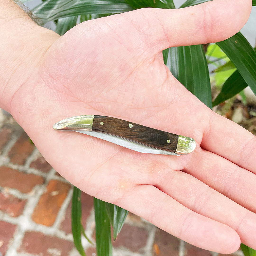 Portable Stainless Steel Toothpick Pocket Knife - Compact & Multi-Functional EDC Tool for Camping, Hiking, and Everyday Carry