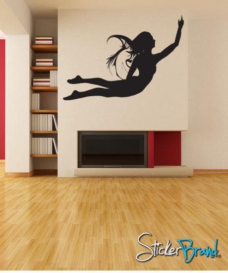 Fairy Angel Vinyl Wall Decal Sticker - #AC131 - Perfect for Nursery, Bedroom Decor & DIY Home Wall Art Projects