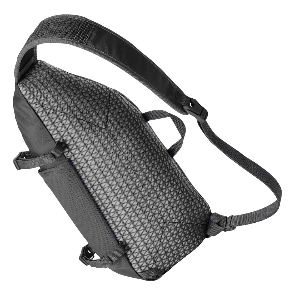 Eagle Creek Ranger XE 7L Crossbody Bag - Water-Resistant Travel & Everyday Carry - Black/River Rock - Perfect for Hiking, Commuting & Urban Exploration