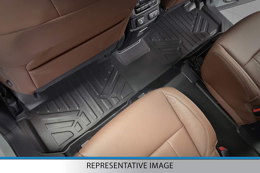 SMARTLINER 3-Row & Cargo Liner Set for 2021-2023 Cadillac Escalade with 2nd Row Bucket Seats - Premium Car Floor Mats for SUV Protection & Easy Cleaning | Perfect for Family Road Trips & Outdoor Adventures