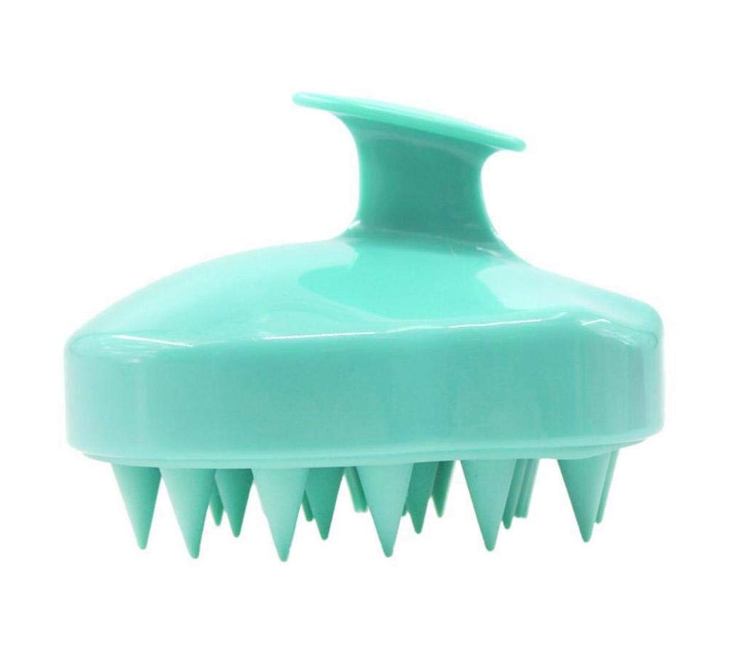 Scalp Massager Brush with Soft Silicone Bristles - Gentle Hair Care for Women, Men, Kids & Pets - Perfect for All Hair Types - Shampoo Brush for Relaxation & Improved Circulation - Ideal for Home Spa & Daily Hair Care Routine