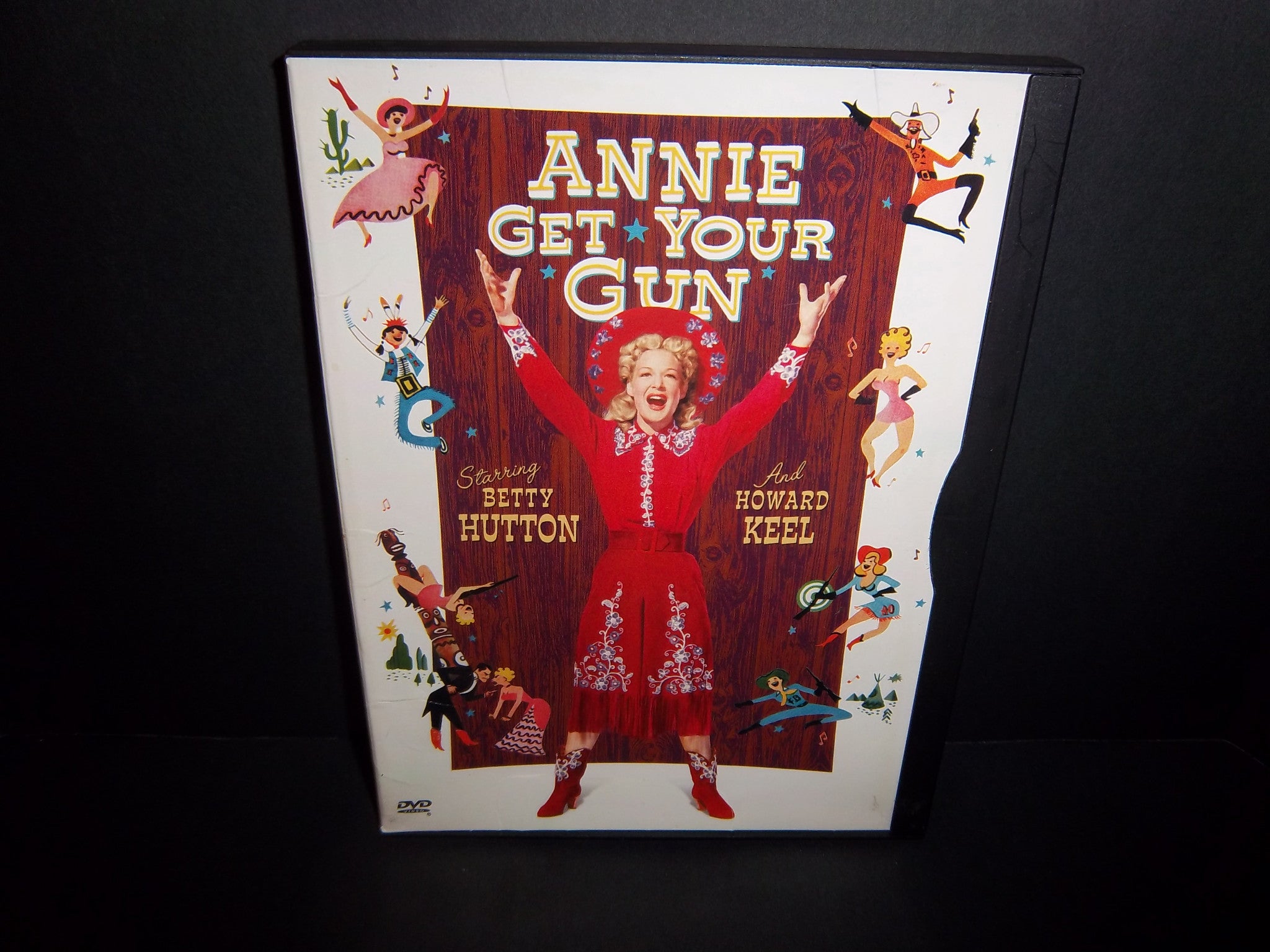 Annie Get Your Gun (1950) DVD - Betty Hutton & Howard Keel - Classic Musical Film - Perfect for Movie Collectors & Vintage Film Enthusiasts