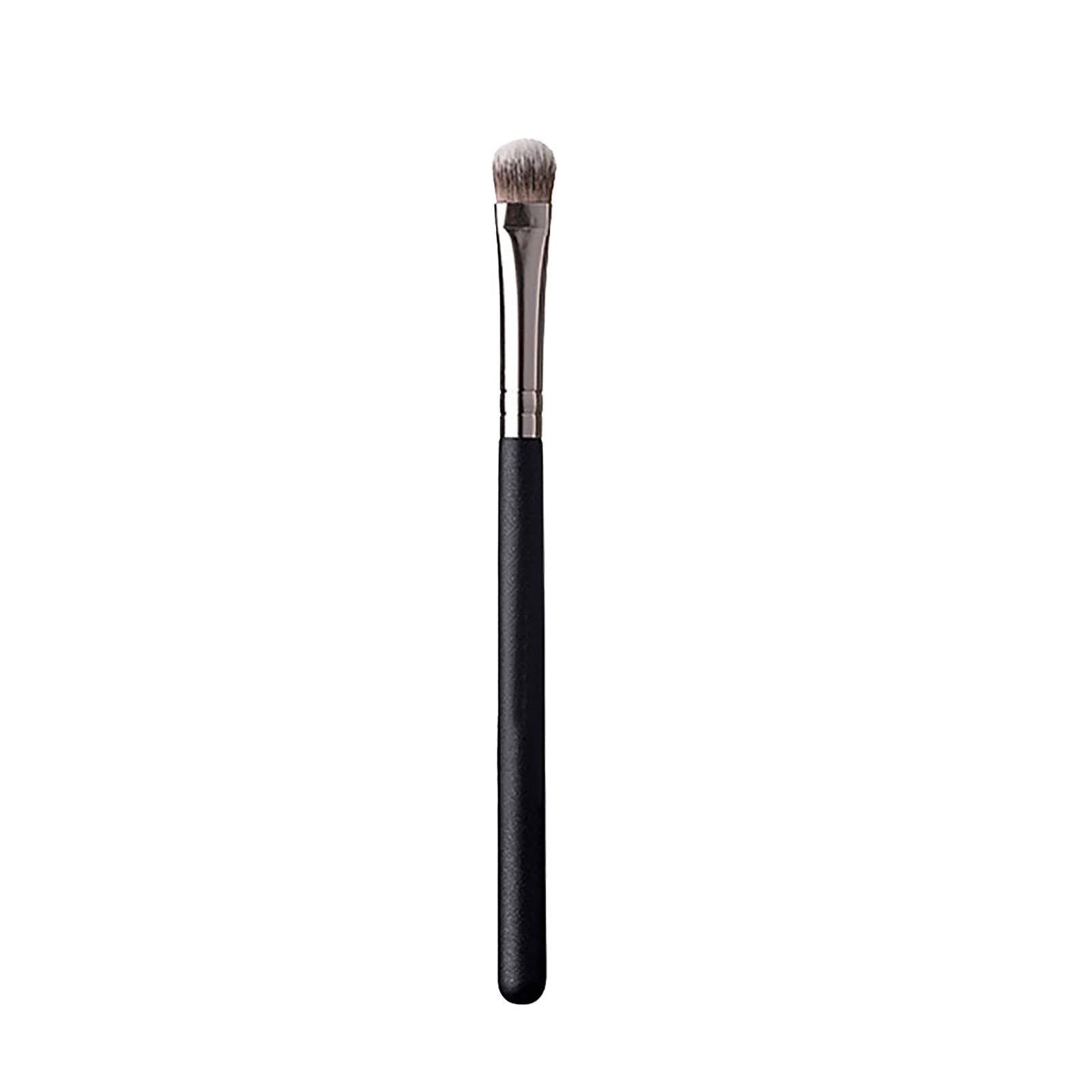 Precision Eyeshadow Brush for Crease & Eyeliner - Flat Blending Makeup Tool (2-Pack) for Professional Eye Makeup
