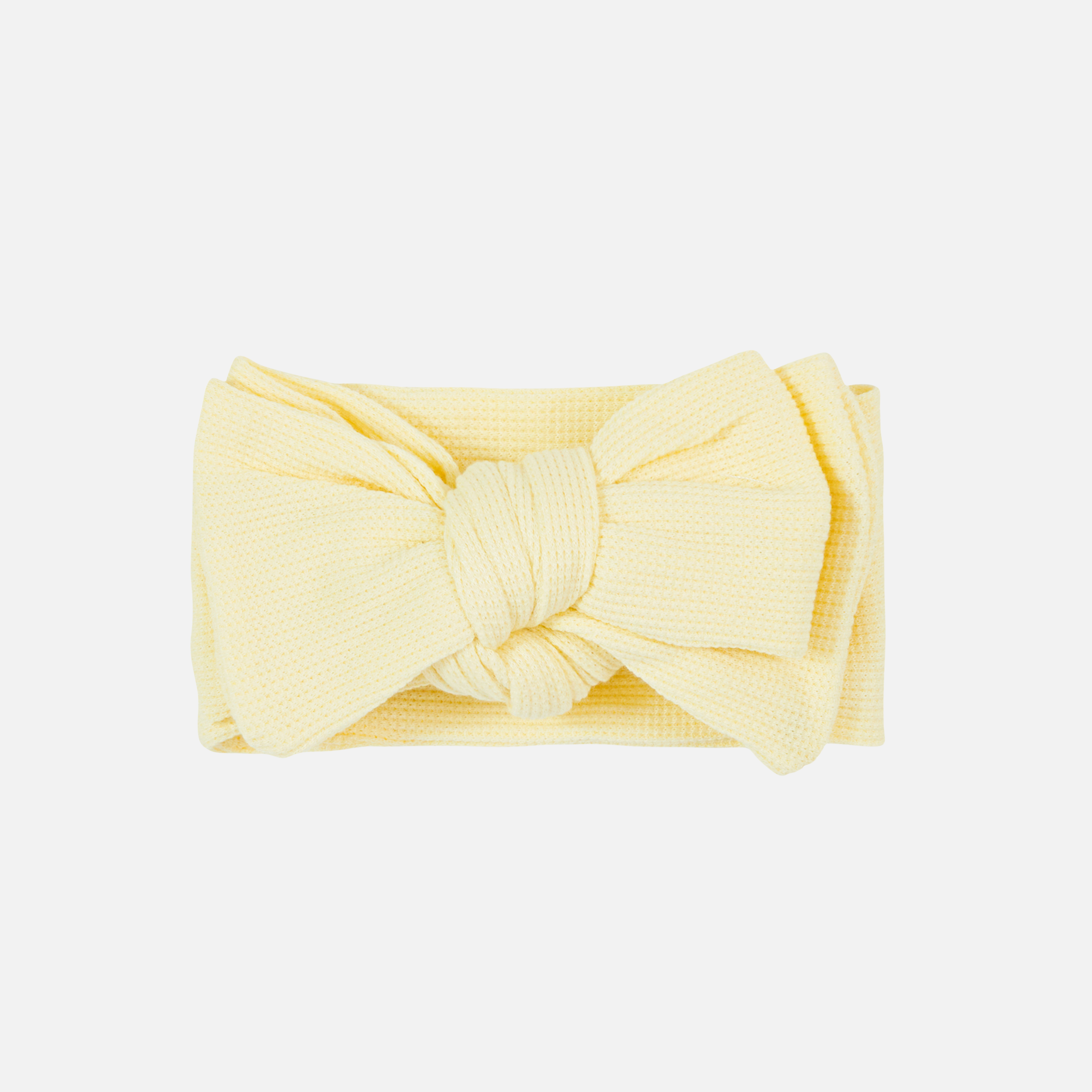 Waffle Headwrap Banana - Soft & Stylish Hair Wrap for Women - Perfect for Shower, Spa, and Relaxation at Home