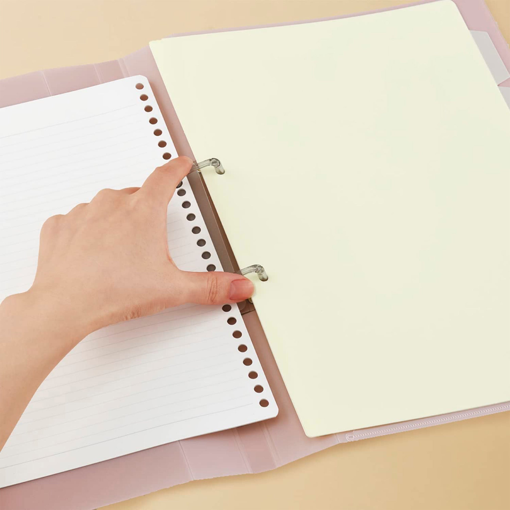 KOKUYO ME Two Ring Binder - Durable A4 Binder for School, Office & Home Organization | Premium Document Holder for Notes, Papers & Files | Perfect for Students, Teachers & Professionals