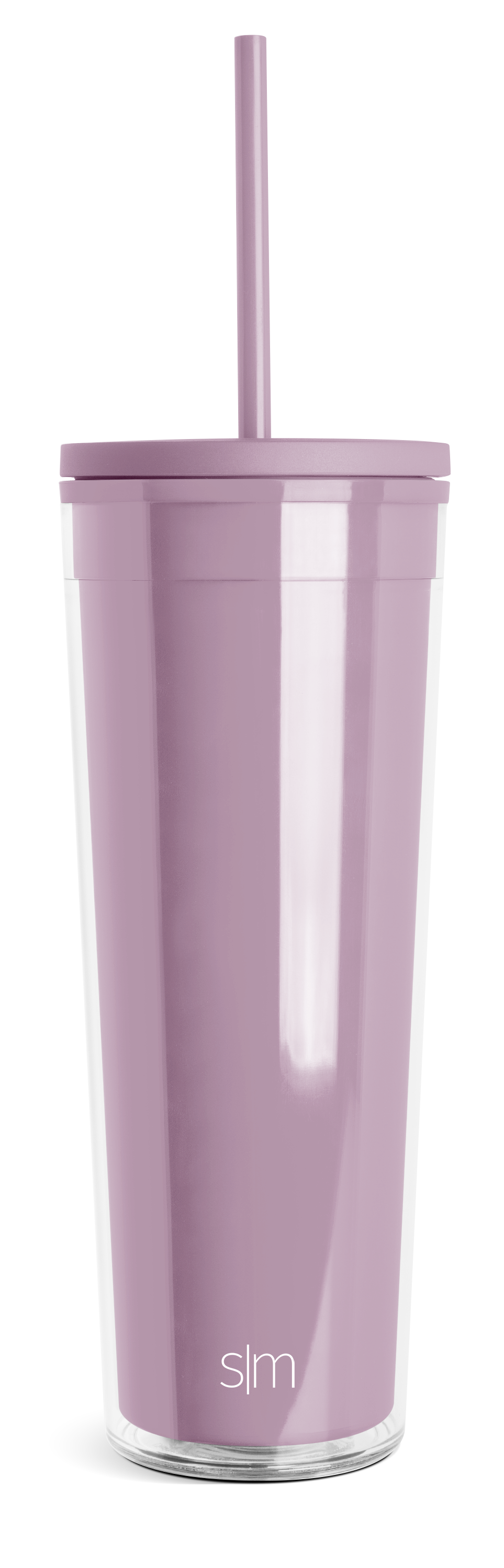 Premium Plastic Classic Tumbler with Lid and Straw - 20oz Insulated Travel Mug for Hot & Cold Drinks - BPA Free, Leak Proof, Durable Cup for Coffee, Tea, Smoothies - Perfect for Office, Gym, Camping, and Outdoor Activities