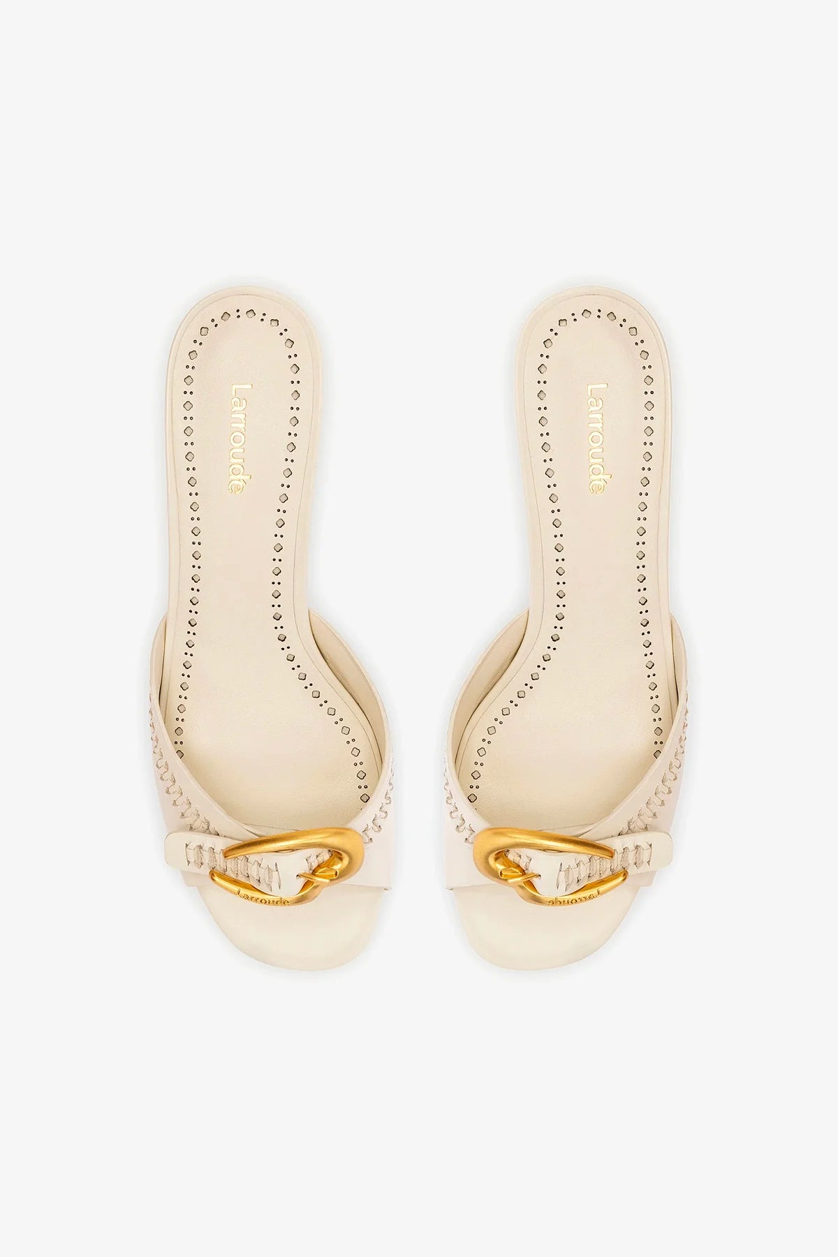 Verona Mule Women's Slip-On Shoes in Genuine Ivory Leather - Comfortable & Stylish for Casual Wear, Office, and Summer Outings