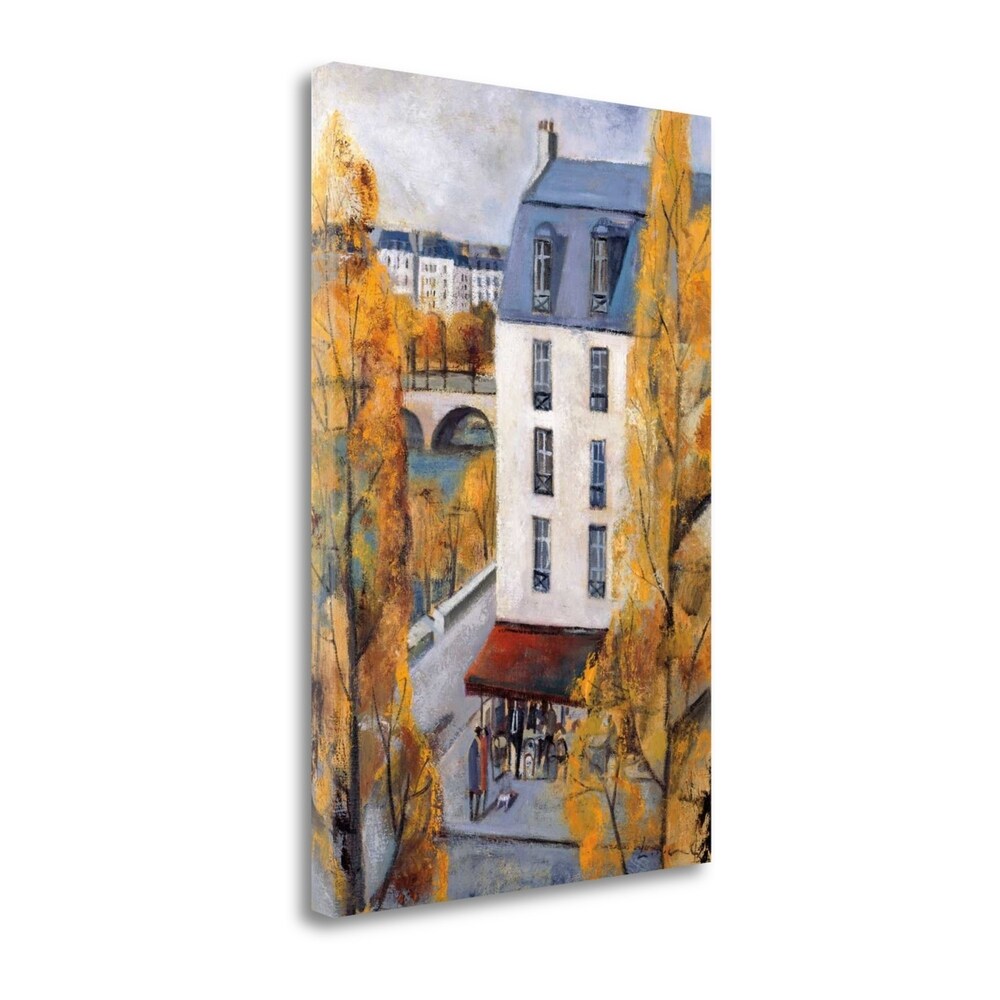 Au C Ur De Paris By Didier Lourenco - Premium Fine Art Giclee Print on Gallery Wrapped Canvas - Ready to Hang Wall Art - Perfect for Living Room, Bedroom & Office Decor