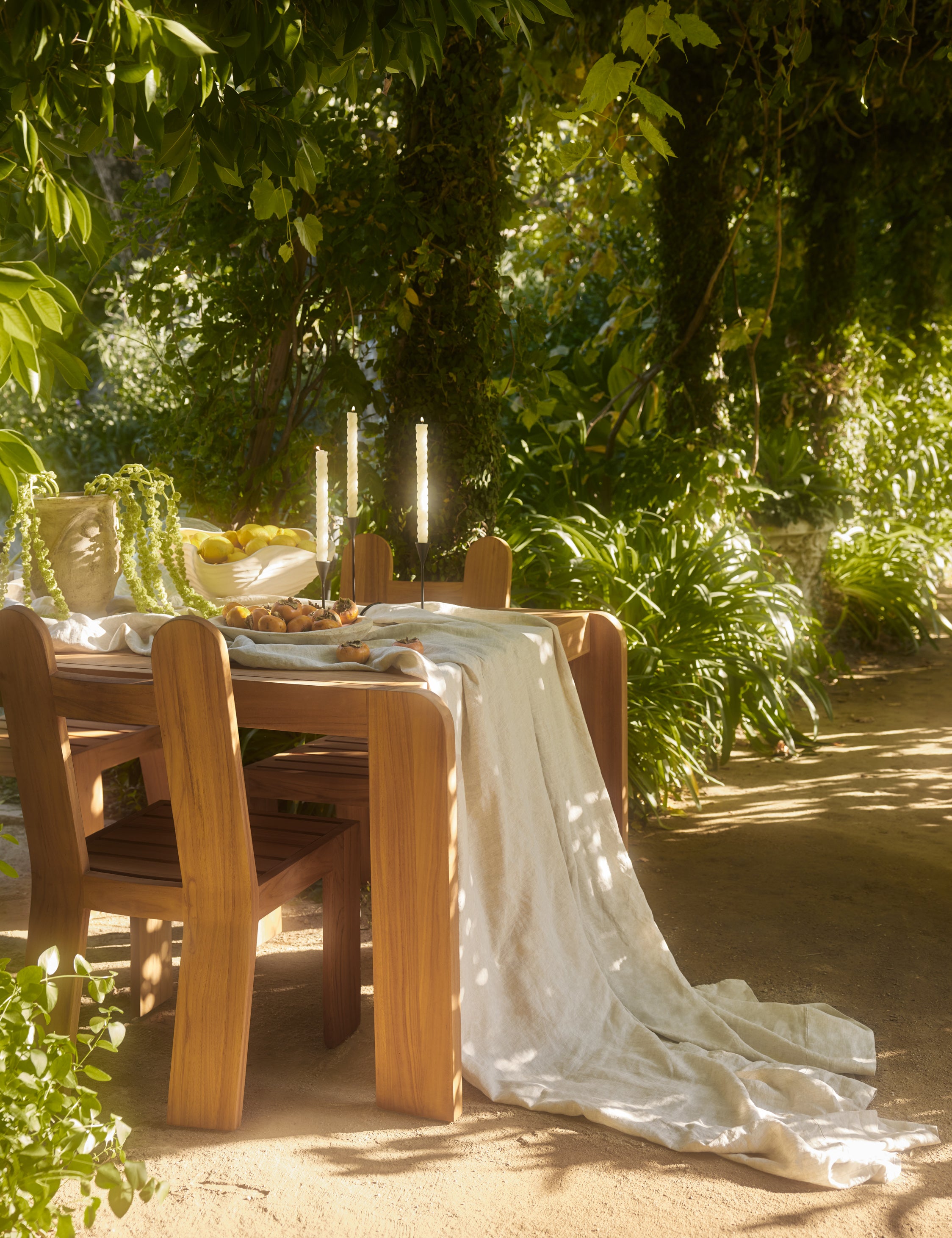 Abbot Outdoor Dining Chair by Sarah Sherman Samuel - Weather-Resistant Patio Furniture for Backyard, Garden & Poolside Dining