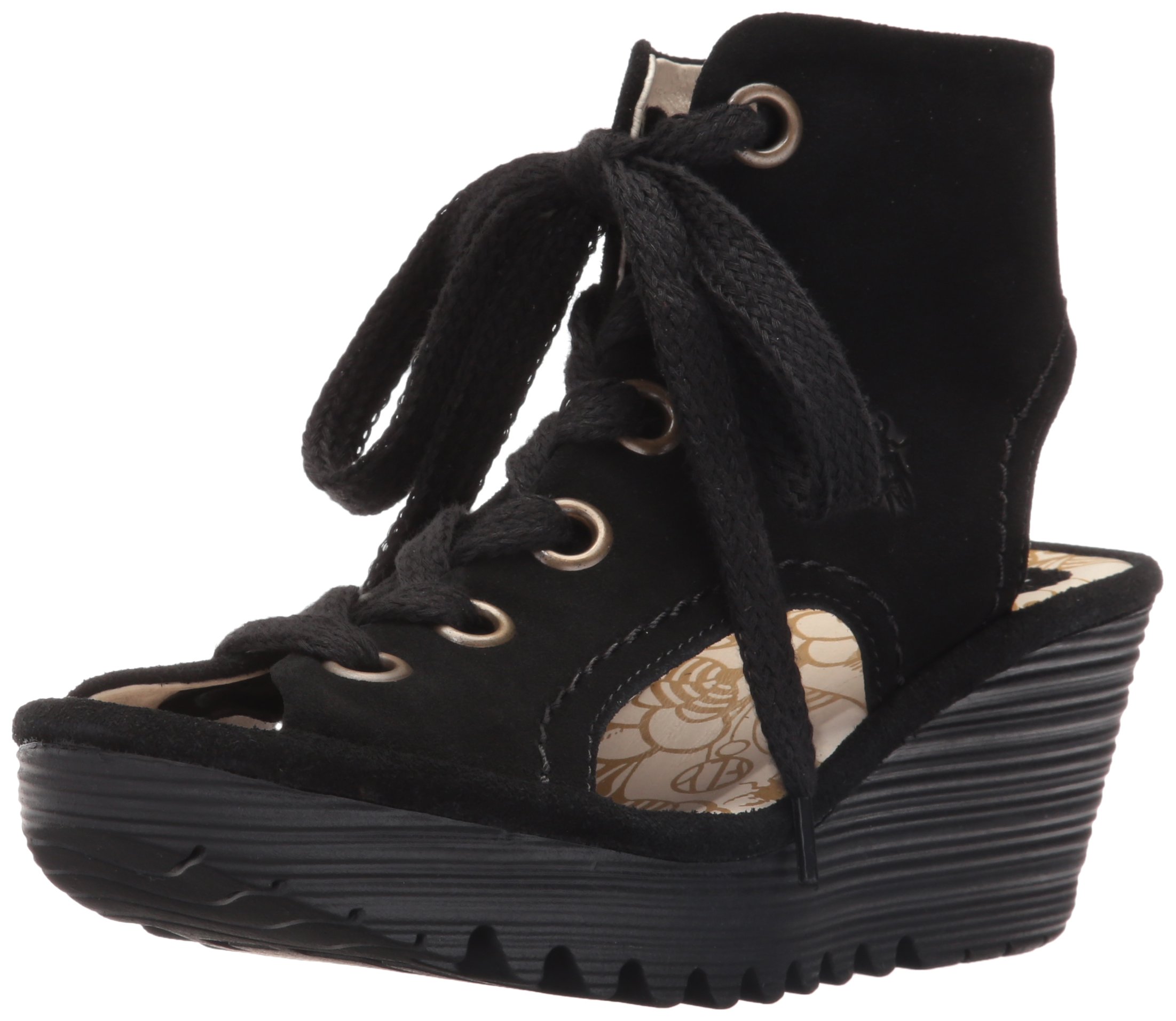 FLY London Yaba Wedge Sandals for Women - Summer Comfort