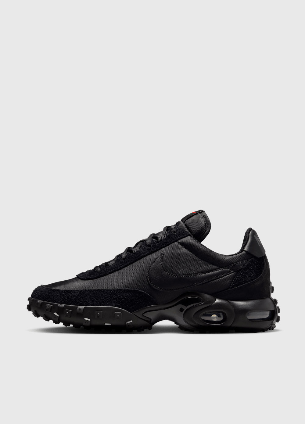 Nike Air Max Waffle 'Black Anthracite' Running Shoes for Men - Lightweight Cushioned Sneakers for Gym, Jogging & Everyday Wear
