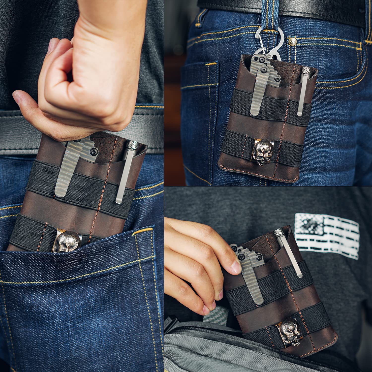 VIPERADE PL5 EDC Organizer Pouch - Slim Tactical Gear Storage with DIY Patch Area | Perfect for Everyday Carry, Travel & Outdoor Adventures