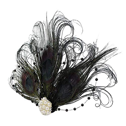 Elegant Brooch Hair Clip for Women - Vintage Tea Party Fascinator, Wedding Headband & Baby Sweat Bands | Perfect for Bridal Accessories, Formal Events & Special Occasions
