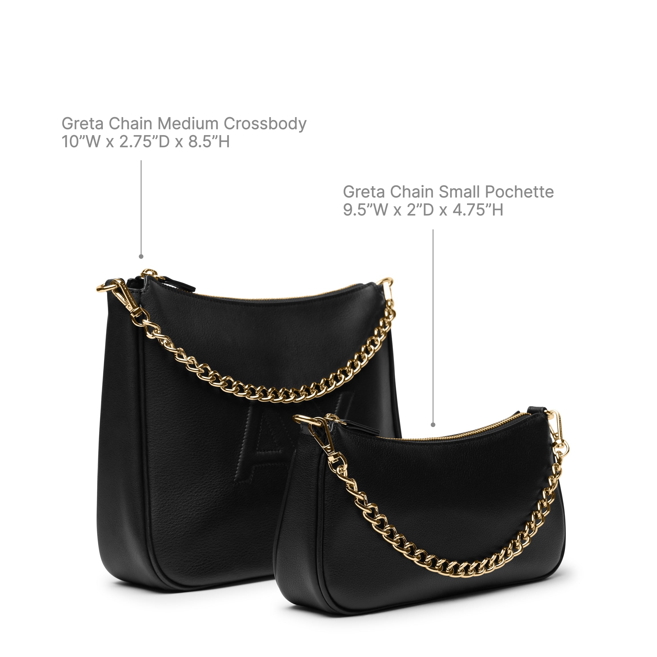 Greta Chain Small Pochette Crossbody Bag - Deep Plum Purple for Women | Elegant Evening Clutch, Party Purse & Date Night Accessory
