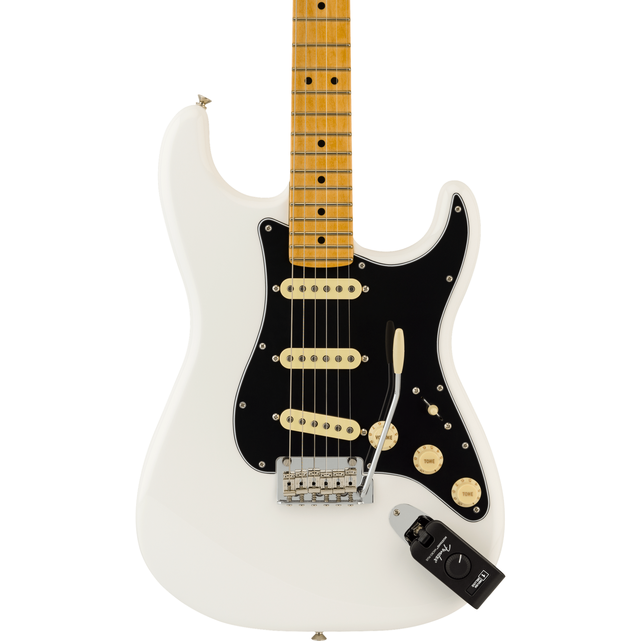 Fender Mustang Micro Plus Portable Headphone Guitar Amp - Compact Personal Amplifier for Silent Practice, Recording & Travel