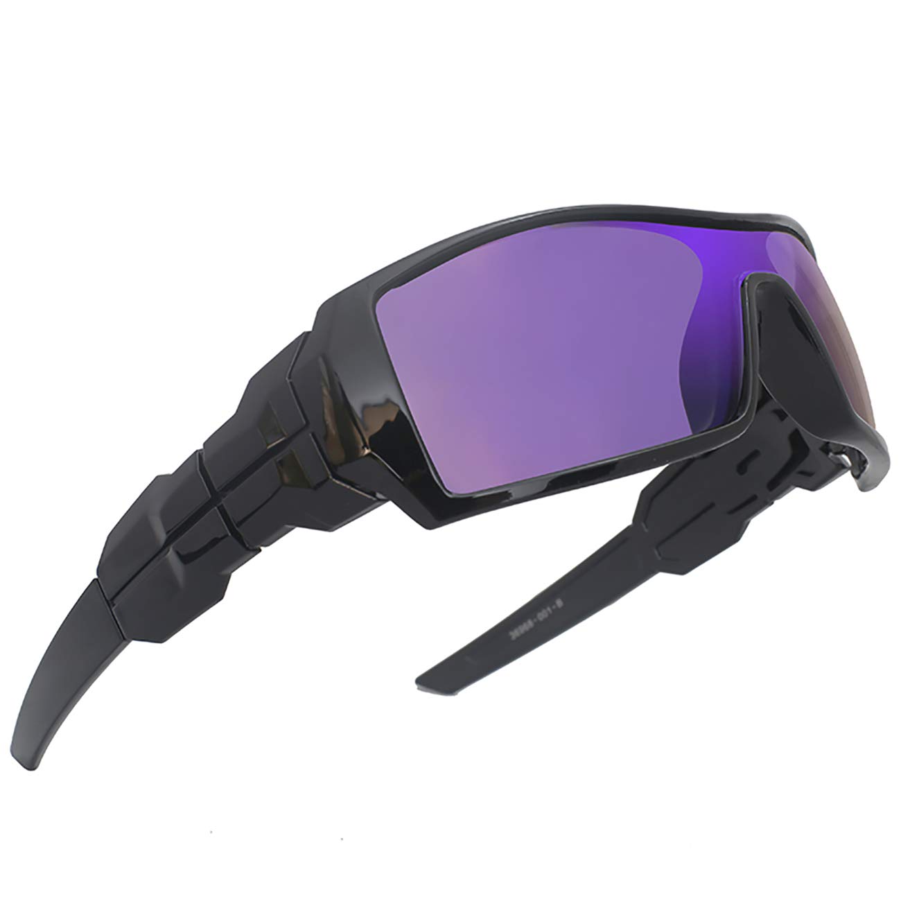 MAXJULI Sports Shield Sunglasses for Men & Women - UV Protection Polarized Cycling Running Golf Glasses 8033 - Perfect for Outdoor Activities, Driving, and Sports
