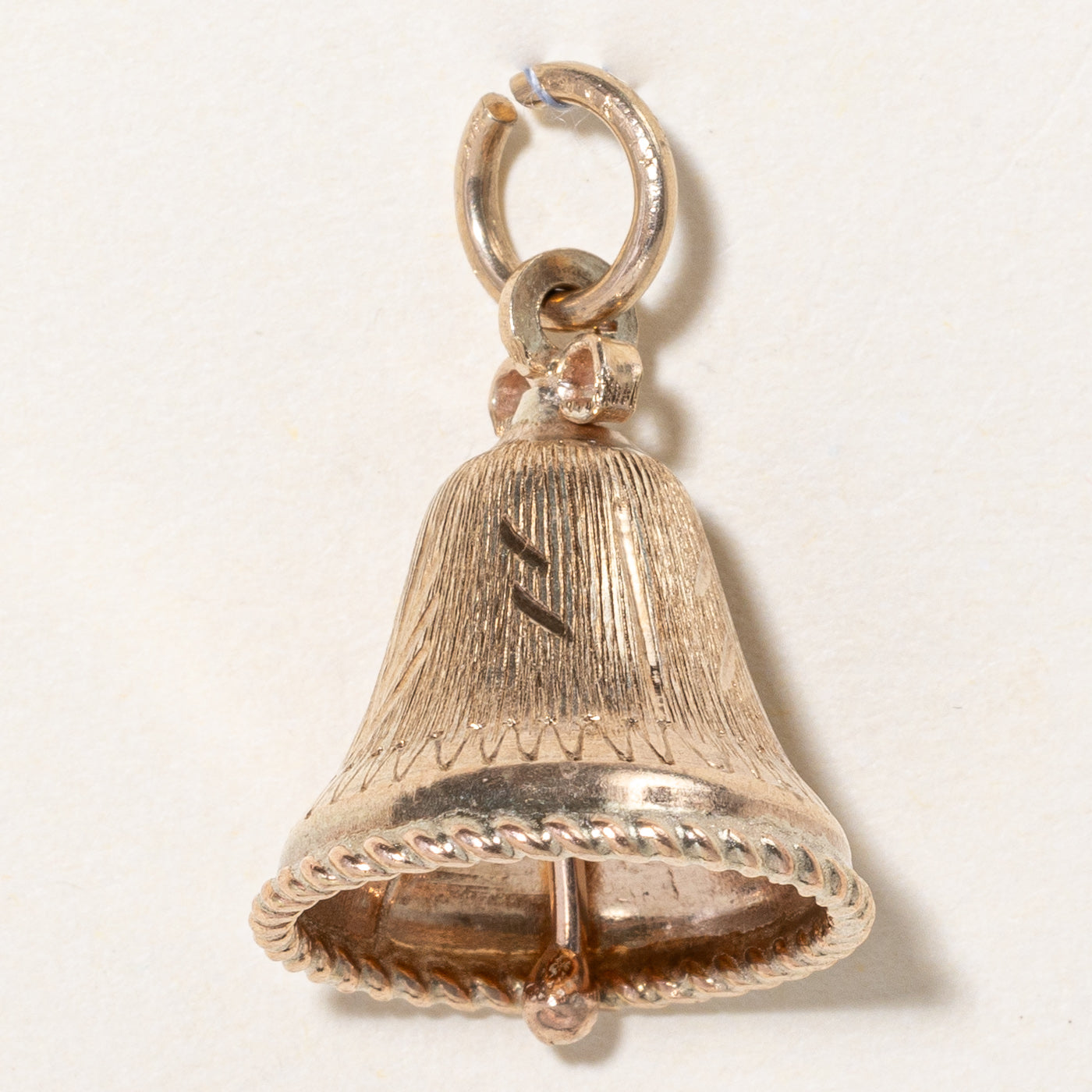 10K Yellow Gold Bell Charm Pendant - Elegant Jewelry for Necklaces & Bracelets - Perfect for Gifts, Parties & Everyday Wear