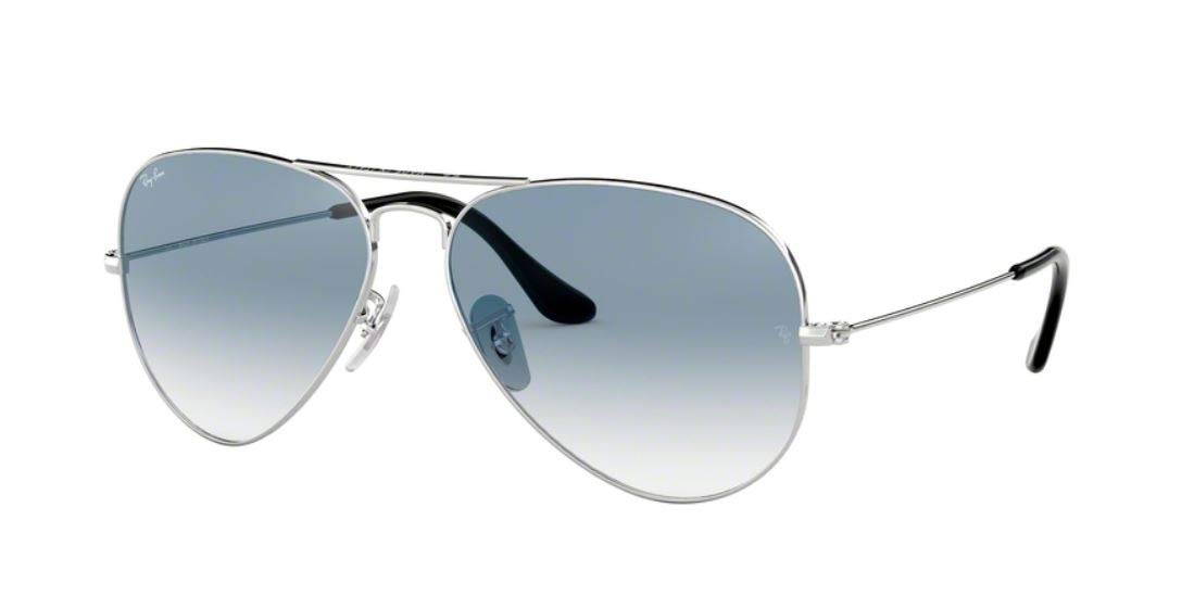 Ray-Ban RB3025 Classic Aviator Sunglasses for Men & Women – UV Protection, Polarized Lenses + Free Eyewear Care Kit – Perfect for Driving, Travel & Outdoor Activities
