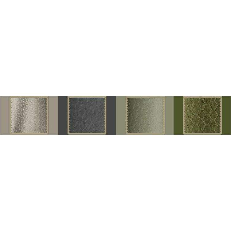 Luxury Jacquard Velvet Woven Design Curtains - Beige | Elegant Window Treatments for Living Room, Bedroom & Home Decor