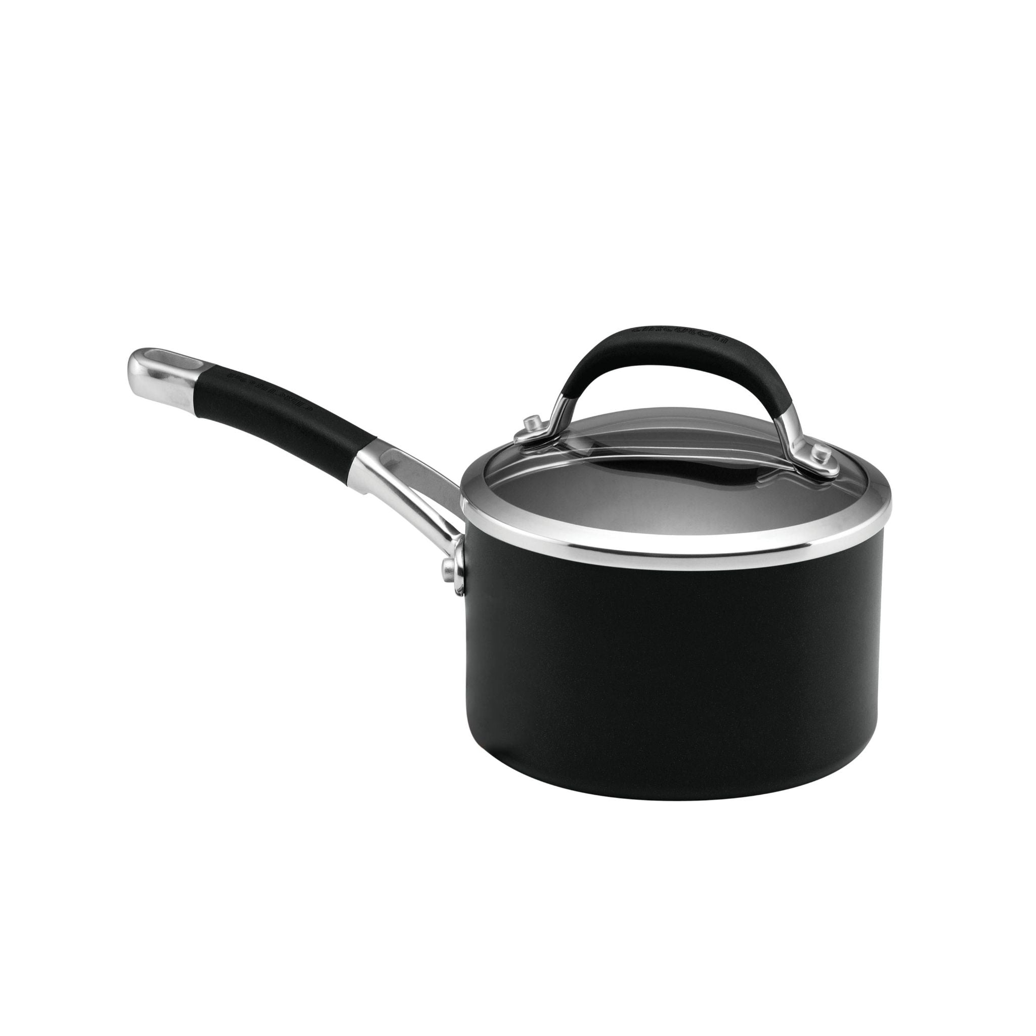 Circulon Premier Professional 18cm Covered Saucepan 2.8L - Nonstick Induction Cookware for Home & Restaurant Cooking - Perfect for Sauces, Soups & Stews