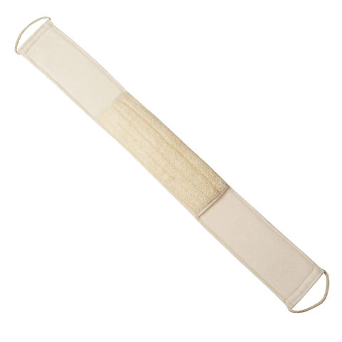 Exfoliating Back Scrubber with Long Handle - Premium Loofah Sponge for Deep Cleansing & Dead Skin Removal - Perfect for Shower, Bath & Spa Use