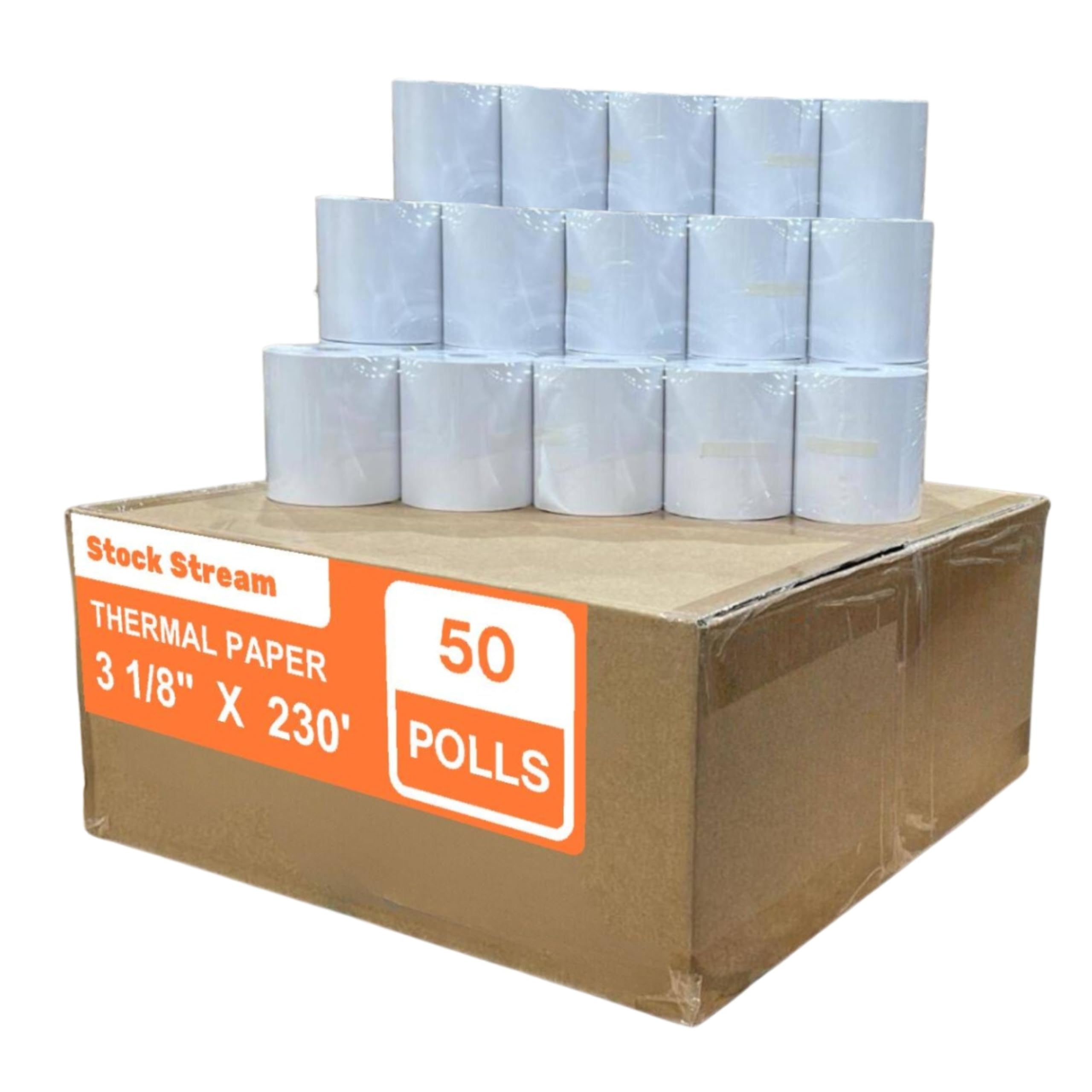 (50 Rolls) 3 1/8